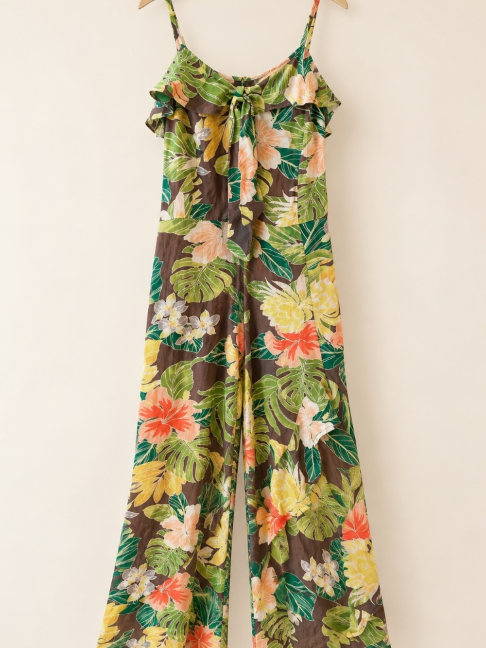 Volcom Post Punk Dress Floral Maxi in Green & Multicolor